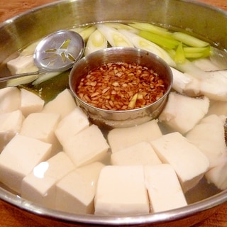 冬の定番☆簡単我が家のタラ入り湯豆腐